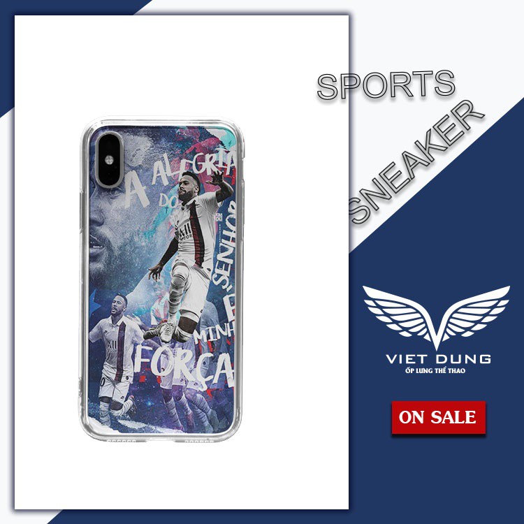 Ốp lưng Neymar Jr ăn mừng bàn thắng Ốp iphone CLB PSG dành cho dòng iphone 5/5s đến iphone 12 pro max BAR20210093