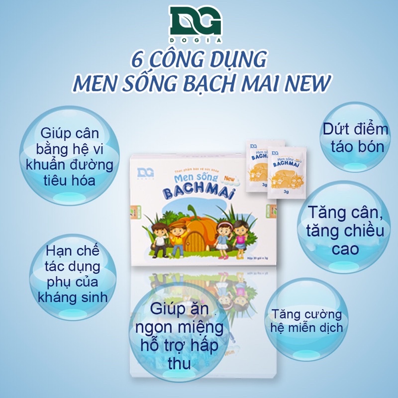 Men sống Bạch mai công thức cải tiến mới hot