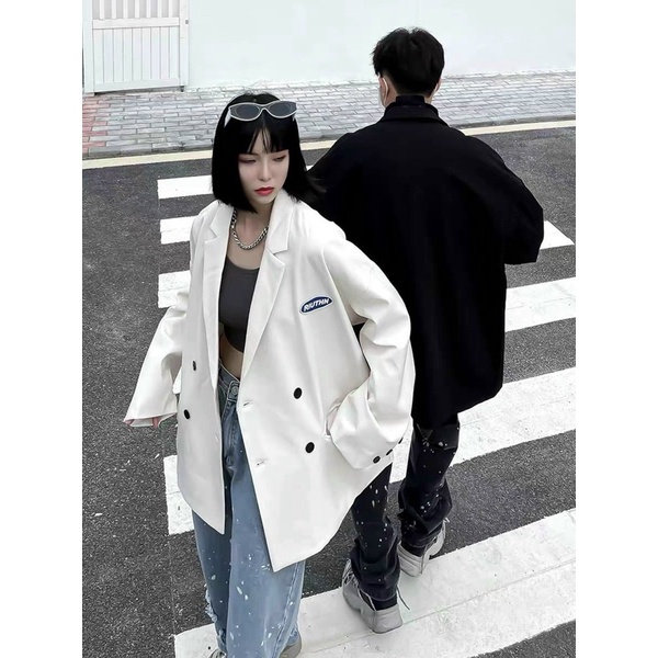 ÁO BLAZER RIUTHN FORM UNISEX NAM NỮ (hình chụp thật)