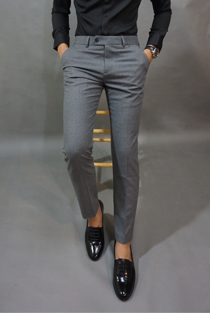 Quần vải nam cao cấp ( Mima 08 ) hàng thiết kế chuẩn từng mm - chuẩn slimfit