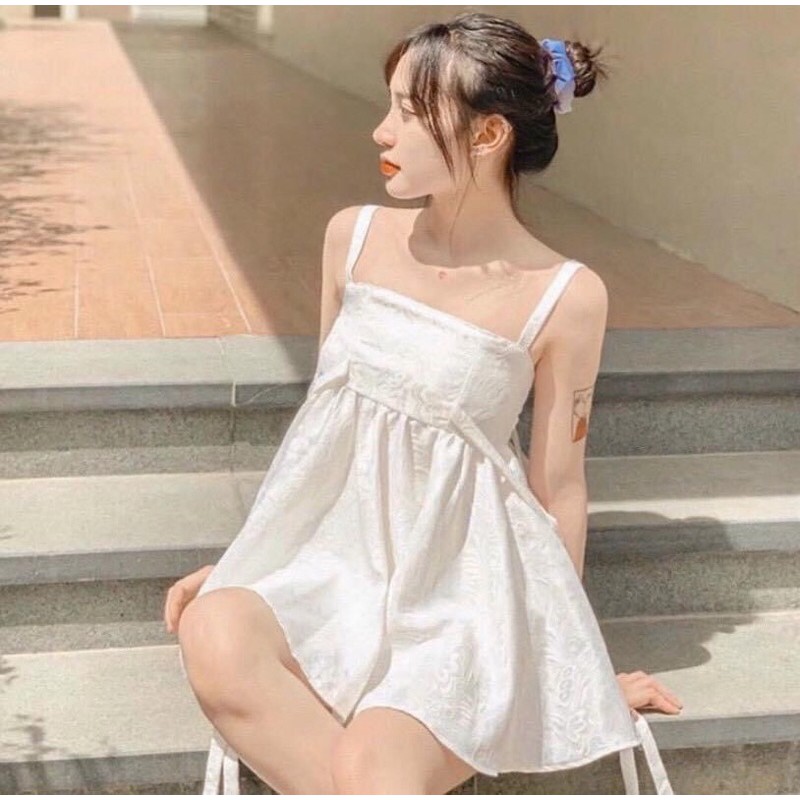 Áo babydoll hai dây