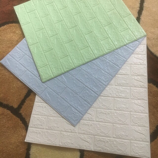 Xốp dán giả gạch 3d