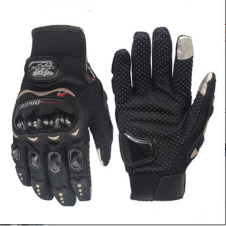 găng tay dài ngón cảm ứng điện thoại probiker + tặng kèm khăn đa năng trị giá 15k
