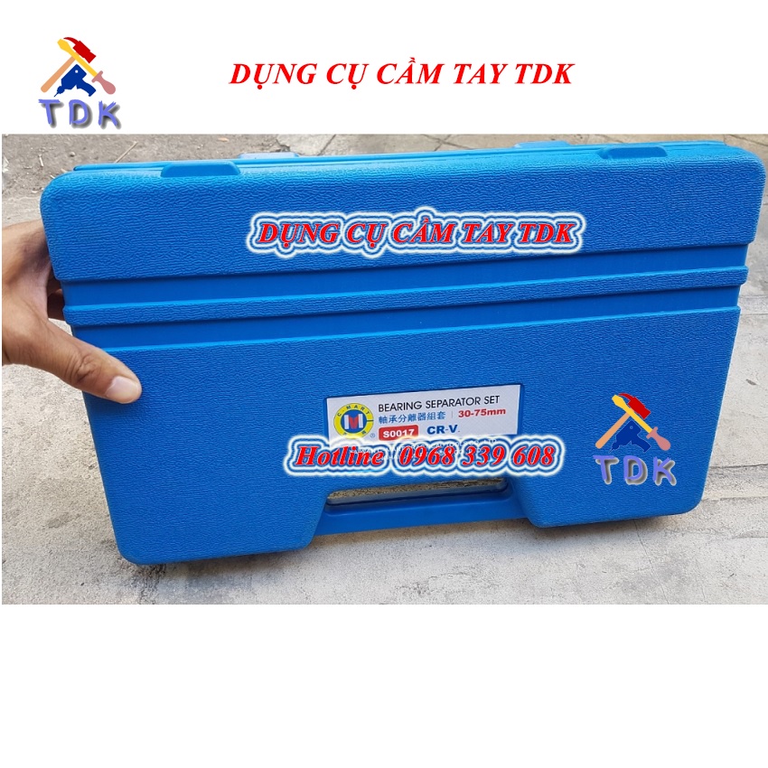 Bộ cảo bạc đạn đĩa, cảo vam đĩa tháo vòng bi 14 chi tiết S0017 CMART