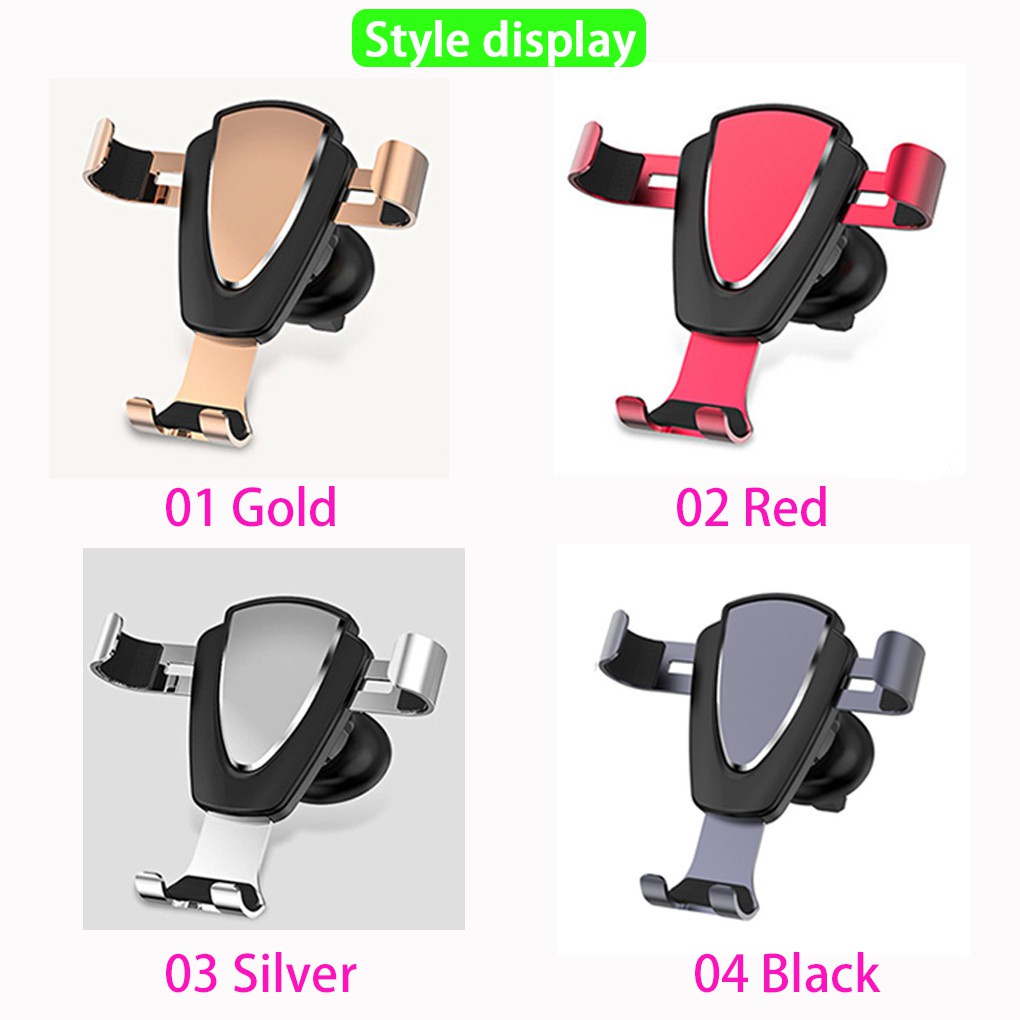 Giá Đỡ Điện Thoại Trên Xe Hơi Xoay 360 Độ Tiện Dụng° Giá Đỡ Kim Loại Chuyên Dụng Cho Xe Hơi