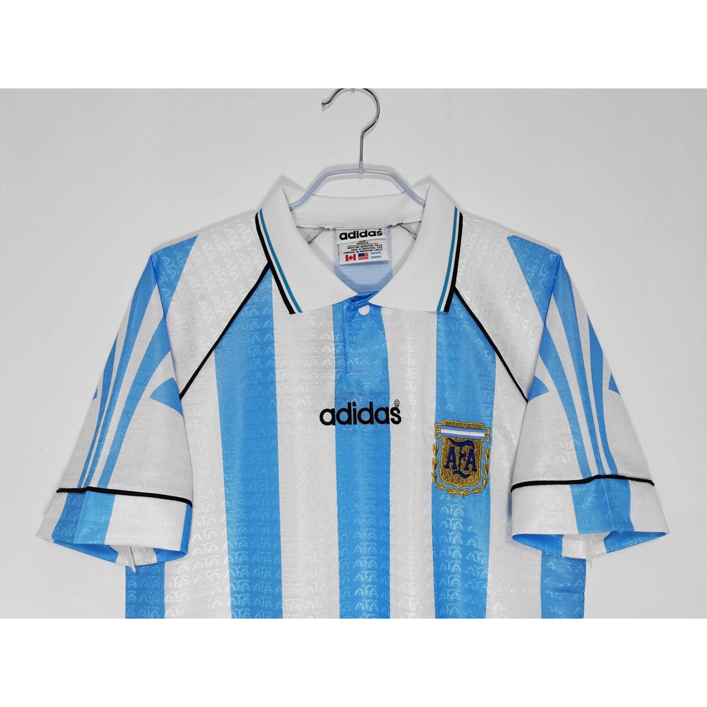 * Spot * retro jersey mùa giải 1996-97 áo bóng đá thể thao trên sân nhà argentina