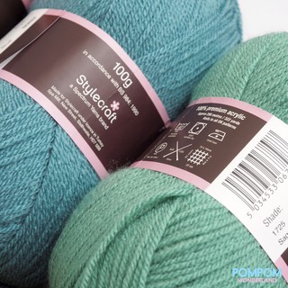 Len sợi Acrylic Stylecraft Special DK (Tông màu trầm)