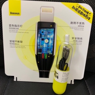 Dây sạc nhanh Baseus lọ cho iPhone 5/6/7.. iPhone X..chính hãng