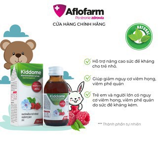 [GIÁ GỐC] Siro tăng đề kháng KIDDOME hộp 100ml