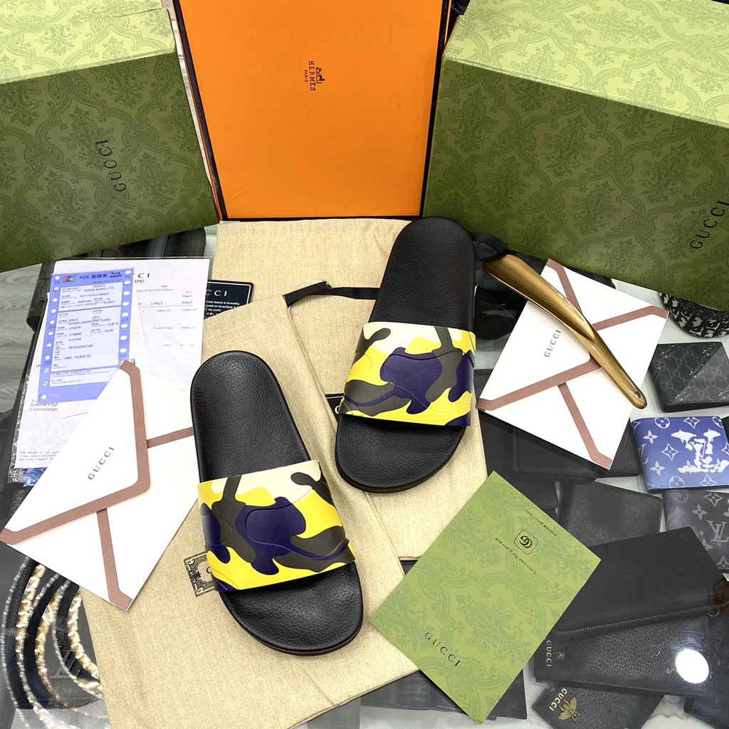 👟 HIGH FASHION👟 Dép lê quai ngang  siêu cấp G.C.C  FULLBOX các mẫu MLN size 38-43