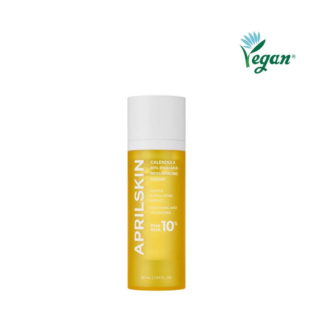 Tinh chất dưỡng da Aprilskin Calendula 10% PHA+AHA Resurfacing Serum