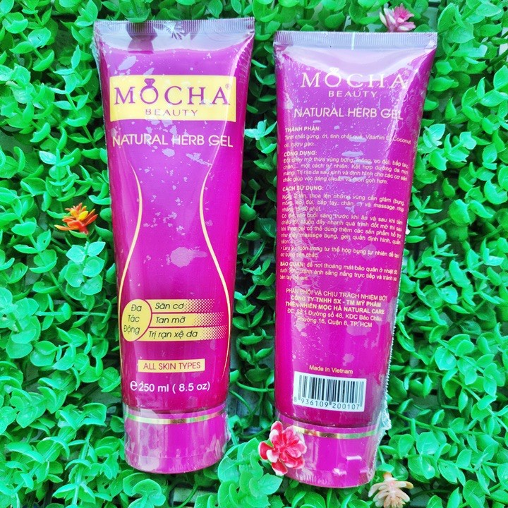 Kem Gừng Mocha Tan Mỡ Tinh Chất Gừng Ớt Cô Đặc Nature Herb Gel (250ml)