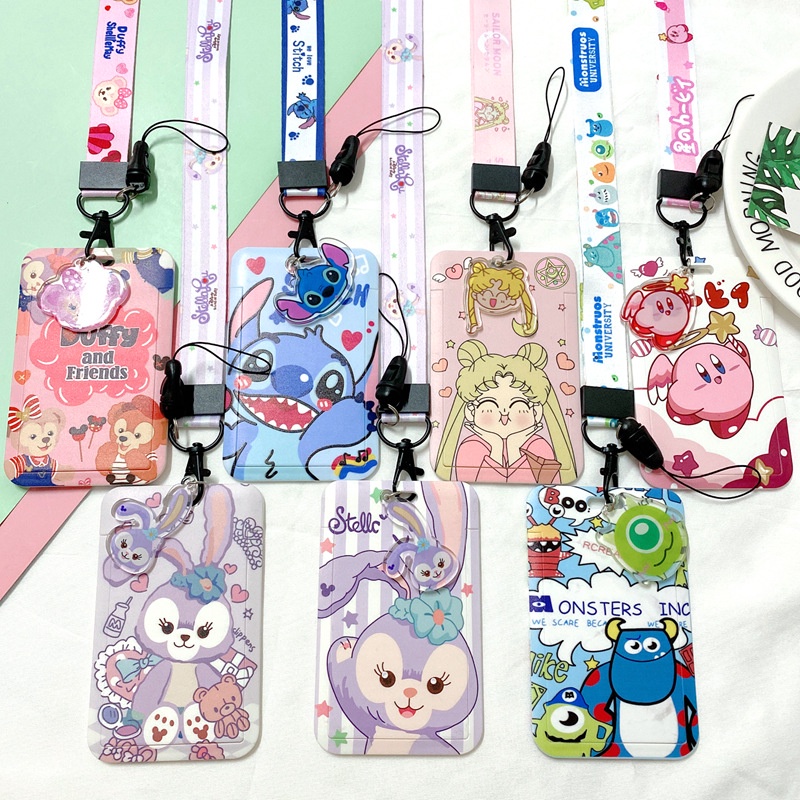 Túi Đựng Thẻ Học Sinh In Hình Hoạt Hình Dễ Thương