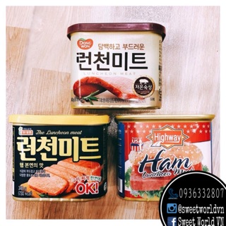 Các loại thịt Spam - Hàn Quốc