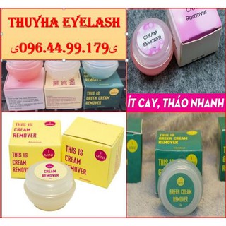 Sáp tháo mi_sáp tháo mi hàn quốc_sáp thao mi siêu nhanh_mi fan _mi khay_keo nối mi_uốn mi_dụng cụ nối mi_THÚY HÀ