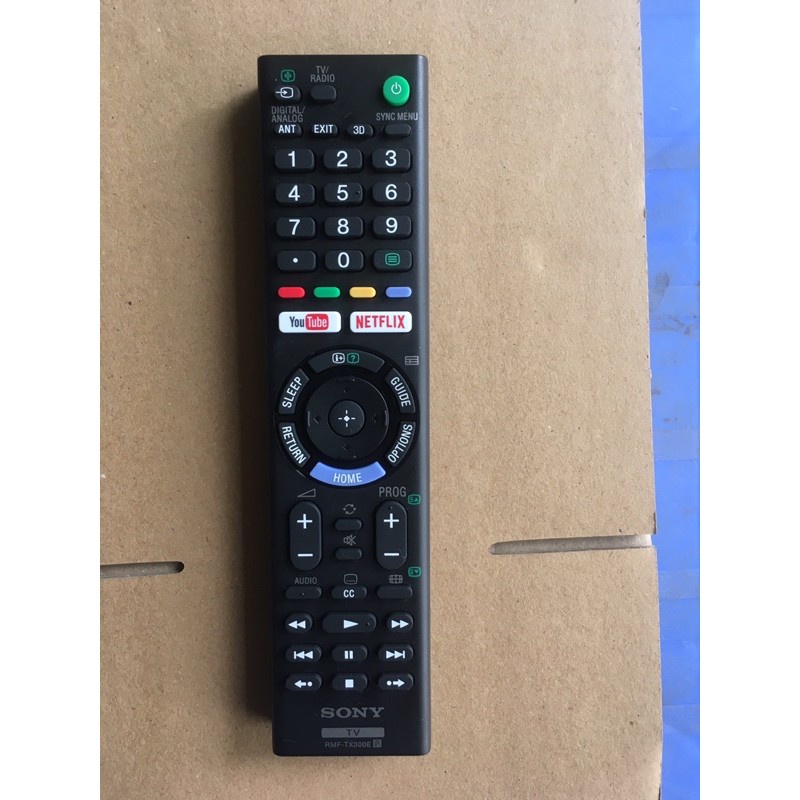 REMOTE ĐIỀU KHIỂN TIVI SONY RMF-TX300E-TẶNG KÈM PIN -ĐIỀU KHIỂN TIVI SONY RMF TX300E