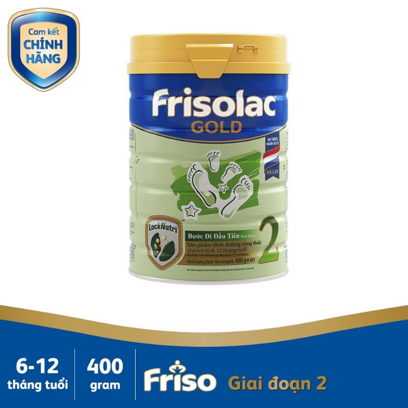 Sữa Bột Frisolac Gold 2 Lon 400g