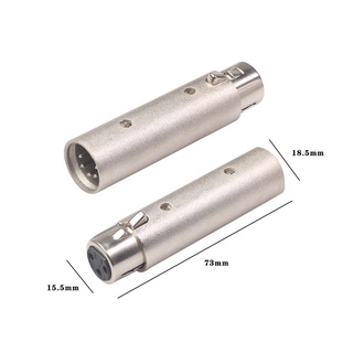 Giắc chuyển đổi từ 3 pin xlr sang dmx hoặc 5 sang 3