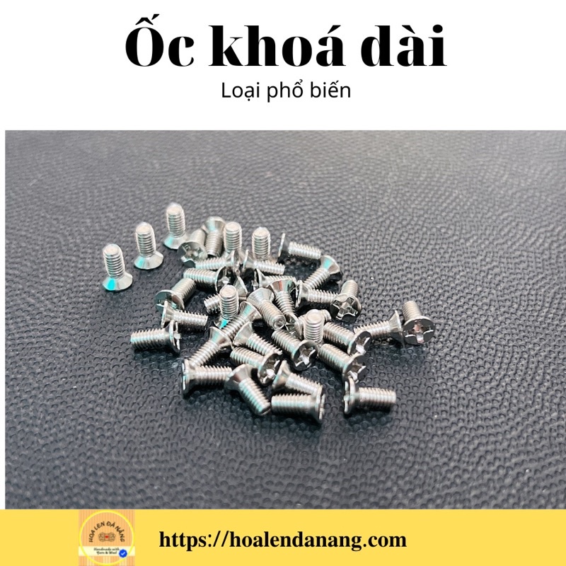 Các loại ốc vít thân dài dùng cho khóa, chân đế