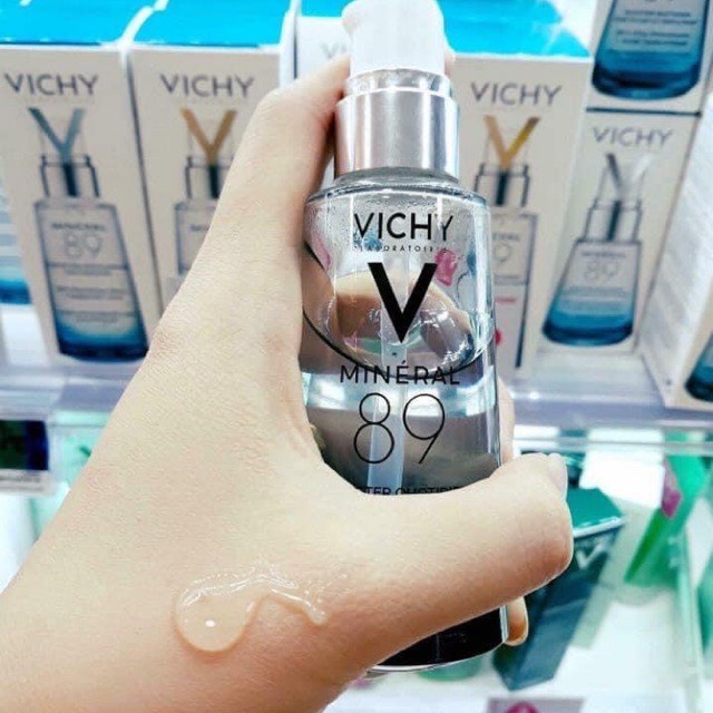 Tinh chất Vichy Mineral 89 serum phục hồi dưỡng ẩm căng bóng bảo vệ da 50ml
