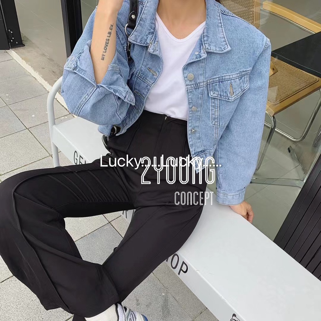 Áo khoác jean tay dài  A1755