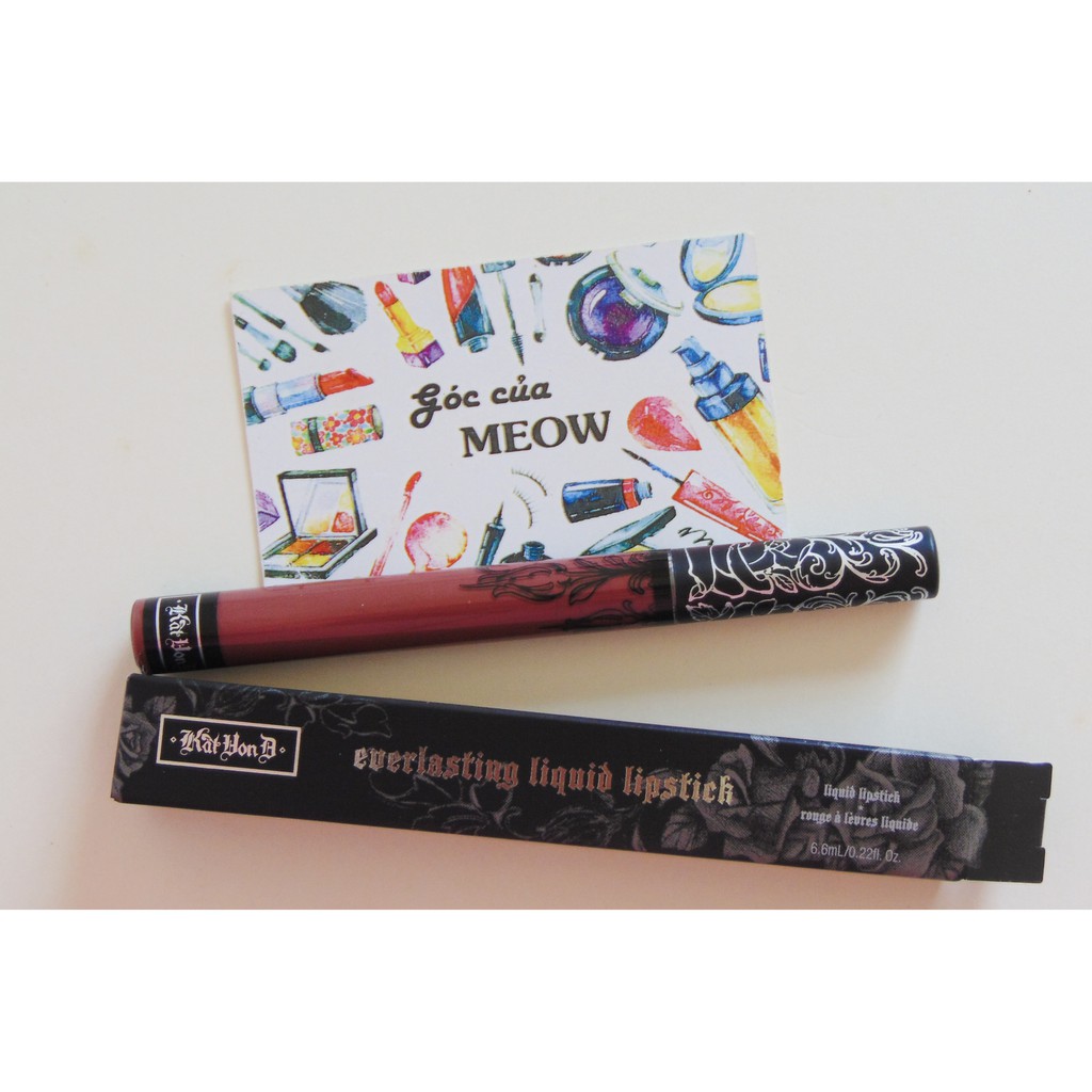 Son kem lì Kat Von D Ever lasting liquid lipstick