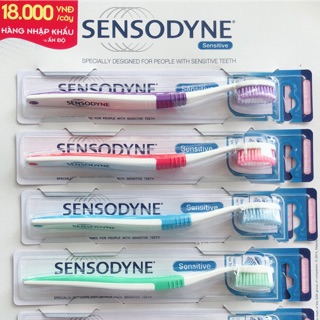 Bàn chải sensodyne ấn độ vỉ 6 cái