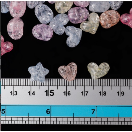 Set 30 Hạt Nhựa Acrylic Làm Trang Sức Thủ Công