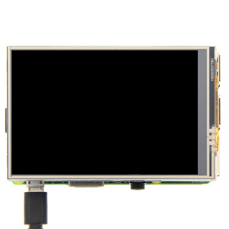 3.5Inch MHS Rpi LCD 320x480 Resolution Press Screen IPS Raspberry Pi Zero W 2B 3B 3B+ 4B with Resistive Press Control
