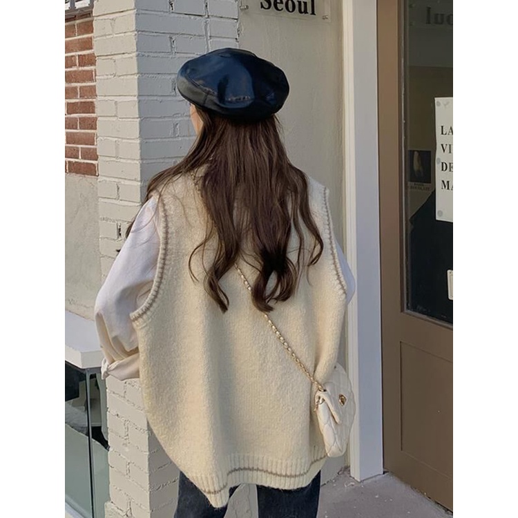 [ORDER] Áo gile trơn phong cách Hàn Quốc mùa thu đông 2021 (có ảnh thật ở cuối) | BigBuy360 - bigbuy360.vn