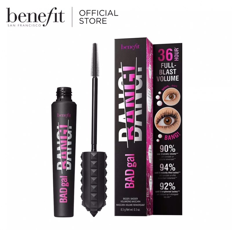 [CÓ SẴN]🎩Mascara làm cong và dầy mi Benefit Cosmetics BADgal BANG! Volumizing Minisize🎩 | BigBuy360 - bigbuy360.vn