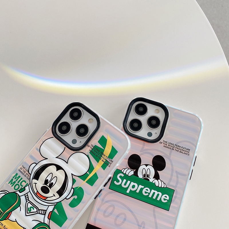 Ốp Điện Thoại In Hình Chuột Mickey Sang Trọng Cho iphone 13 Pro Max i13 13pro 11ProMax i11 X XR Xs Max 12Pro 12 Pro Max