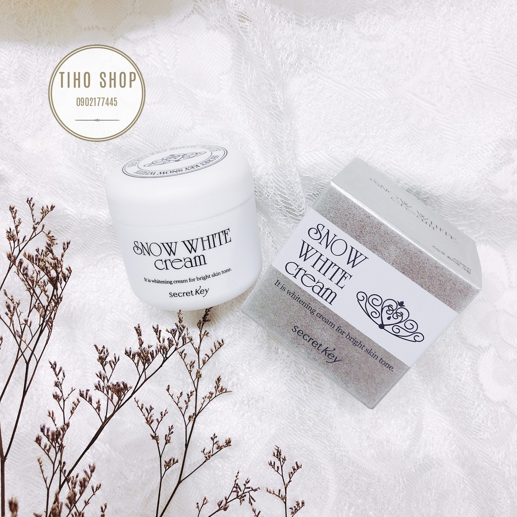 Kem Dưỡng Trắng Da Mặt Secret Key Snow White Cream Face