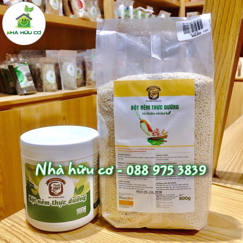 Bột nêm/Hạt nêm NGƯU BÀNG -  Nêm thực dưỡng HOMEFOOD - Date: 4/2024 - Nhà Hữu Cơ