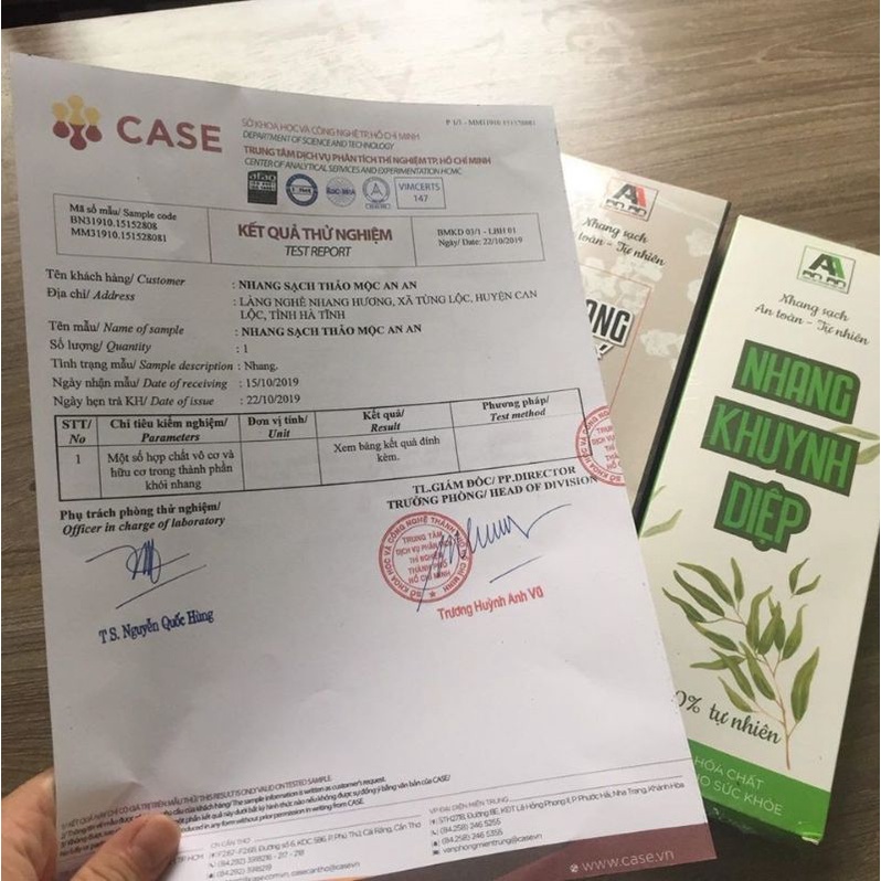 Nhang thảo mộc An An hương quế, xua đuổi muỗi, giúp thư giãn hộp ~50 cây