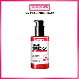 Serum Phục Hồi Da Ngừa Mụn Thâm Sẹo Rỗ Ốc Sên Some By Mi Snail Truecica 50ml