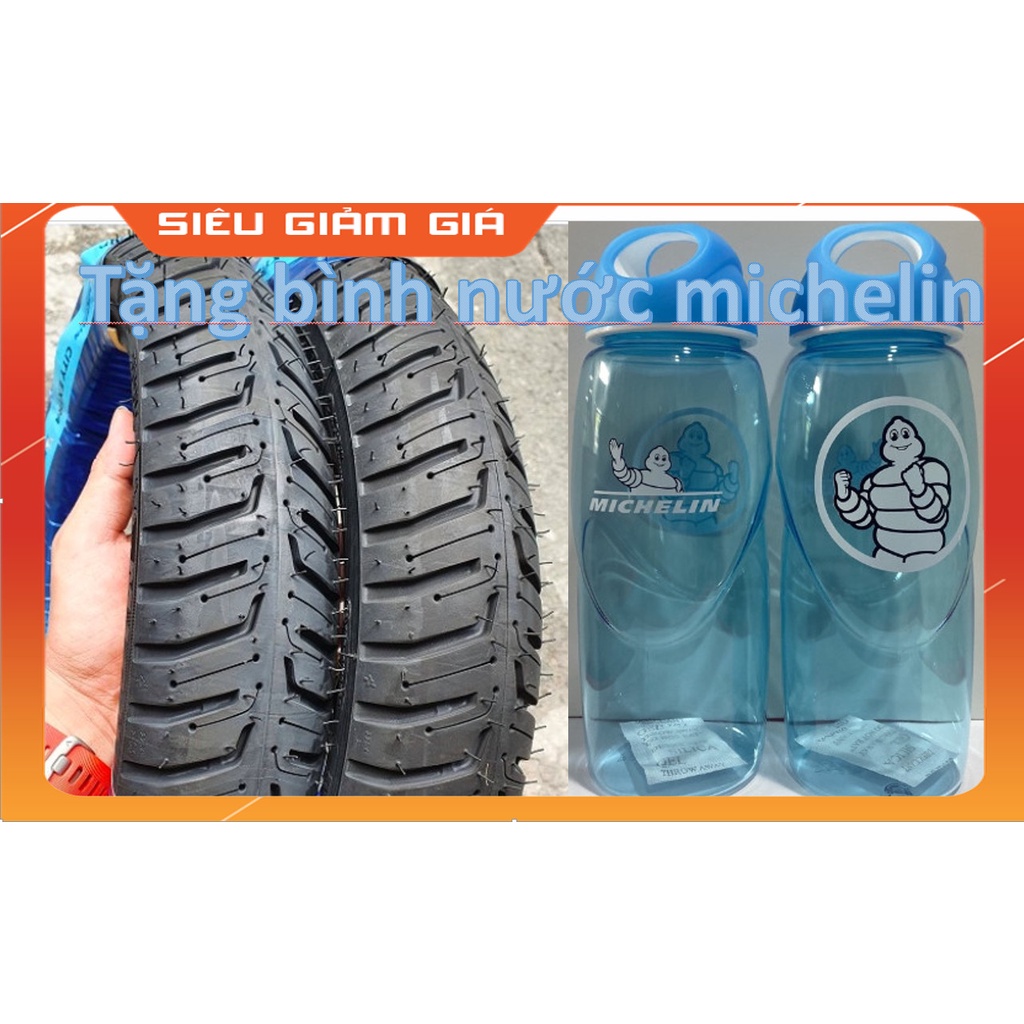 Lốp/Vỏ xe máy Michelin City Extra cho AB Vision, click, vario, xe tay ga size 70/90-14 (tặng bình nước michelin)