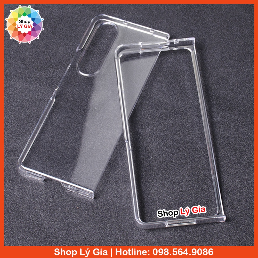 Ốp lưng PC cứng trong suốt cho Z Fold 5 / Fold 4 / Fold 3 / Fold 2 / Flip 5/4/3/1