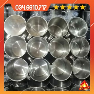 Cốc uống nước, ca inox 7cm siêu bền và tiện lợi