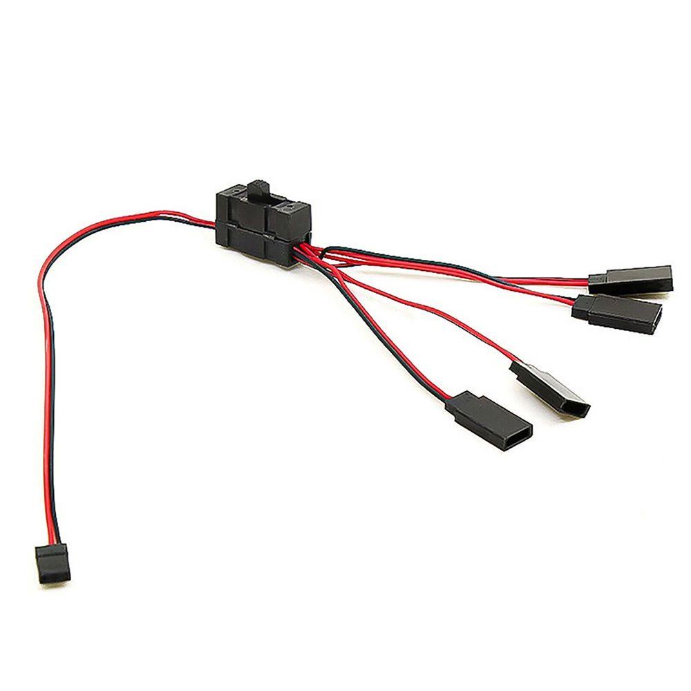 Bộ Điều Khiển Đèn LED 4 Chiều LAYOR1 4 Nút Kéo 4 Cho Xe Tải RC 1 / 10 TRX-4 SCX10