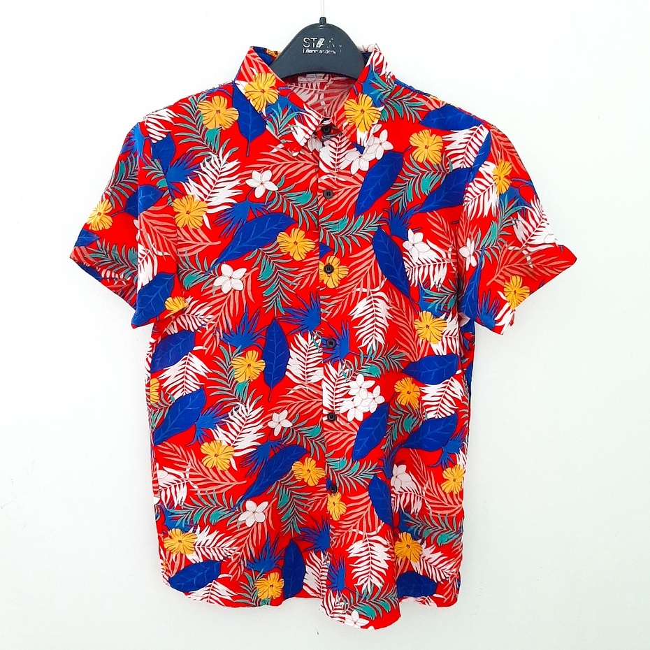 Áo sơ mi Hawaii đi biển mùa hè fullsize 45-85kg