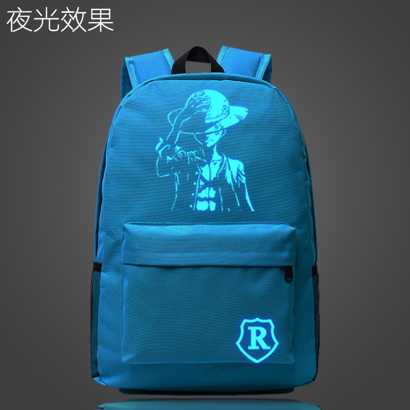Ba Lô Đi Học In Hình Nhân Vật Phim One Piece