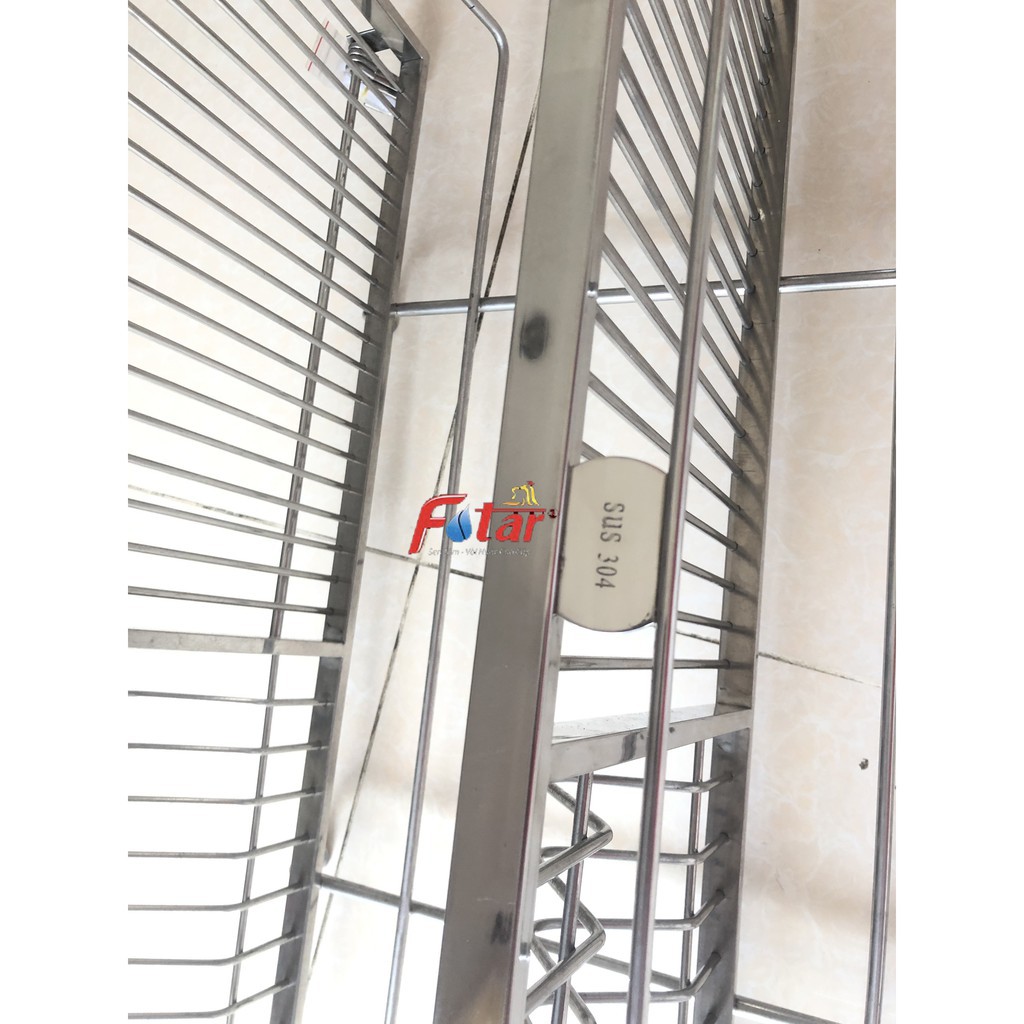 Kệ úp Chén (Bát) Treo Tường Bằng inox 304 Cao Cấp.Kệ đựng để chén bát bằng inox