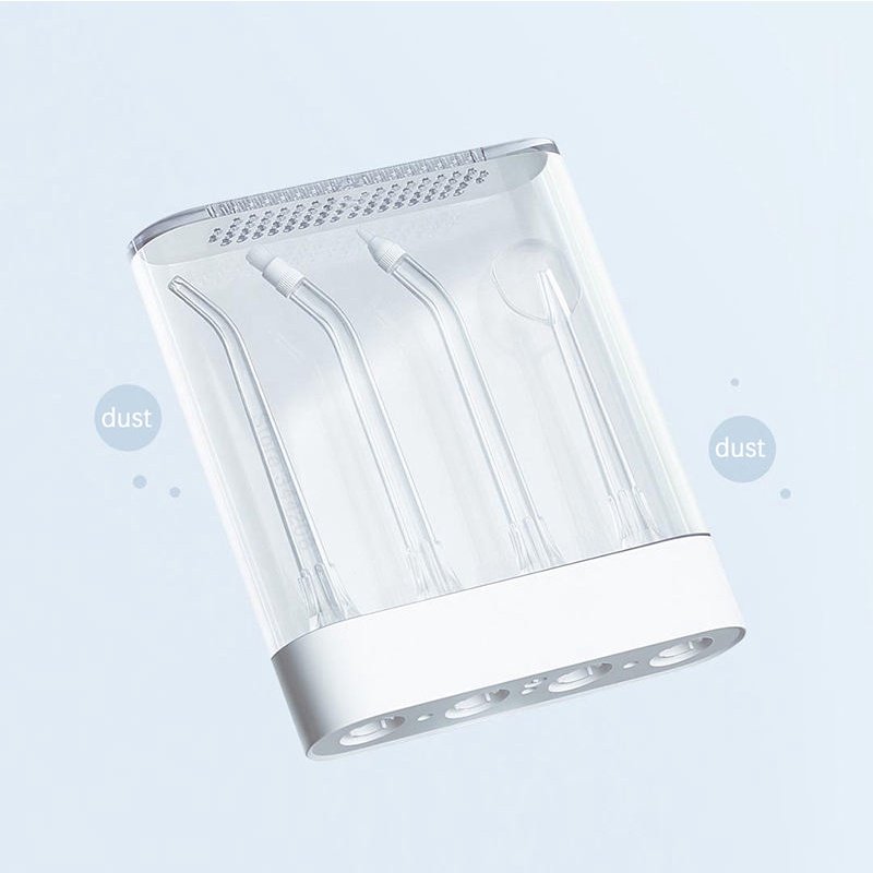 Máy tăm nước Xiaomi Mijia MEO701, Chống nước IPX7, Pin 2200mAh, 4 đầu vòi đi kèm