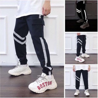 Quần Jogger phản quang Unisex 🌻GIÁ RẺ🌻 nam nữ thể hiện phong cách sống