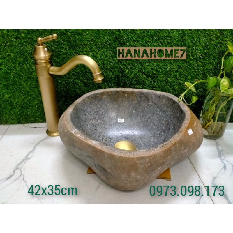 CHẬU LAVABO ĐÁ CUỘI