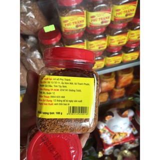 Muối tôm & ớt tây ninh PHÚ THÀNH 100gr