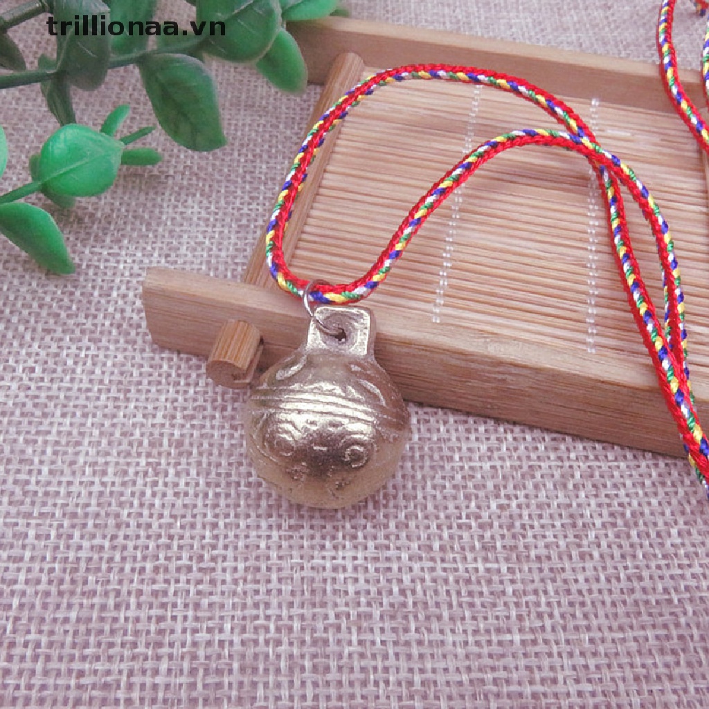 Vòng cổ chuông đồng thiết kế đơn giản cho thú cưng