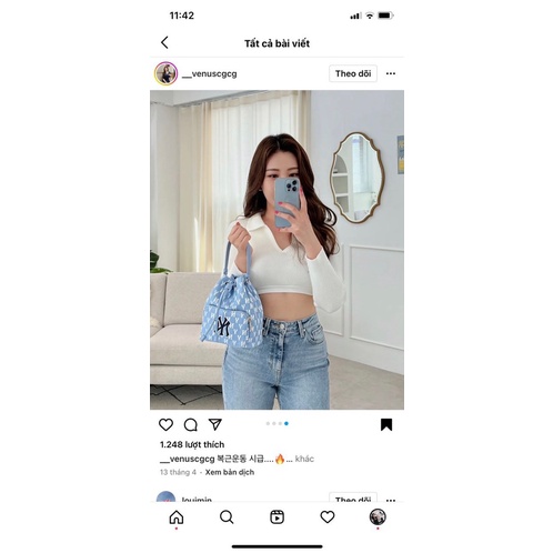 Túi rút MLB chuẩn auth tuồn 100%