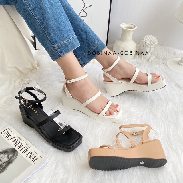 Sandal xuồng xỏ ngón 3cm